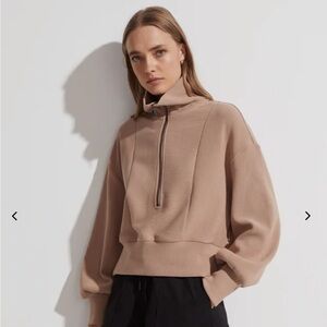 Varley Ramona half zip jumper X-Small